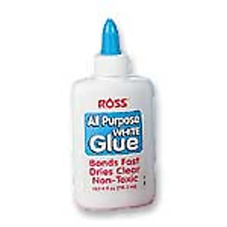 Ross All Purpose White Glue 4 Oz. - Office Depot