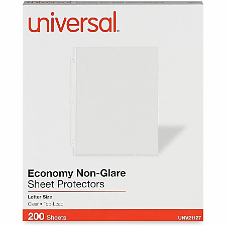 Universal Top-Load Poly Sheet Protector - 2x Sheet Capacity -  - 21127