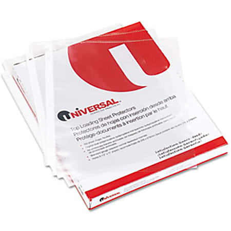 Universal Top-Load Poly Sheet Protector - 2x Sheet Capacity -  - 21127