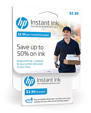 HP Instant Ink 50-Page Enrollment Kit