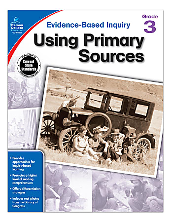 Carson-Dellosa® Using Primary Sources Workbook, Grade 3