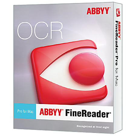 ABBYY FineReader Pro For Mac® Upgrade