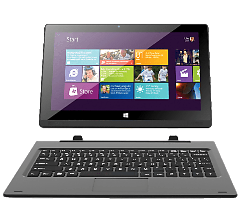 Trio PRO-BOOK 10.1 2-In-1 Laptop, 10.1" Screen, Intel® Atom, 2GB Memory, 32GB Solid State Drive, Windows® 10