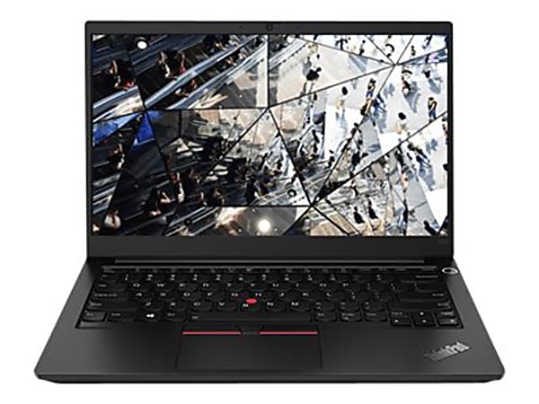 Lenovo ThinkPad E14 Gen 3 20Y70037US 14" Laptop - AMD Ryzen 5 5500U Hexa-core (6 Core) 2.10 GHz - 8 GB  - 256 GB SSD - Black  - Windows 10 Pro - AMD Radeon Graphics - Twisted nematic (TN) - 12.80 Hours Battery