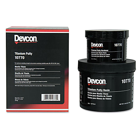 Devcon Titanium Putty, 2 lb Tub