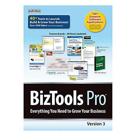Individual Software® BizTools Pro™ 3, Disc