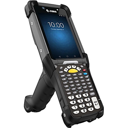 Zebra MC9300 Handheld Mobile Computer - 1D, 2D - SE4850Scan EngineSnapdragon 2.20 GHz - 4 GB RAM - 256 GB Flash - 4.3" WVGA Touchscreen - LED - Alphanumeric Keyboard - Android 8.1 Oreo - Wireless LAN - Bluetooth - Rugged - IP67, IP65