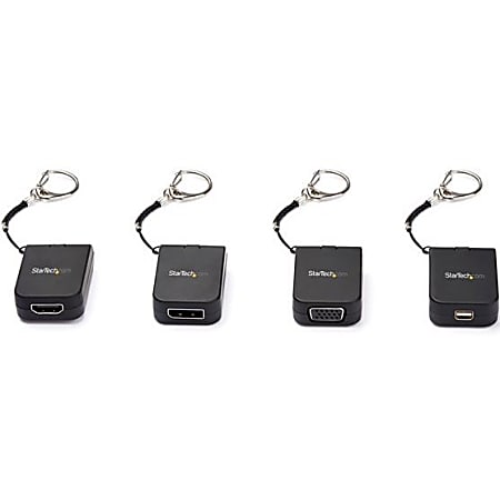 StarTech.com Portable USB C To Mini DisplayPort Adapter