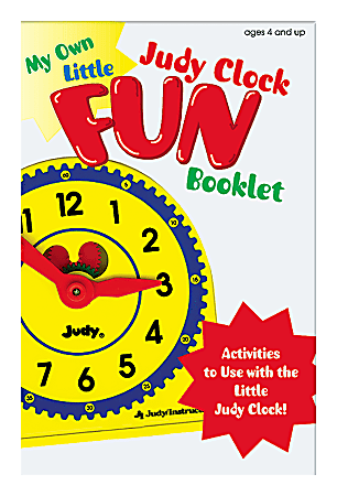 Carson Dellosa Education Judy Instructo My Own Little Judy Clock With Booklet, Grades Pre K  1