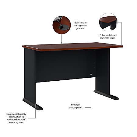 Bush Business Furniture Office Advantage 48 W Computer Desk Hansen
