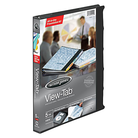 Wilson Jones® All-In-One View-Tab® Presentation 3-Ring Binder - Zerbee