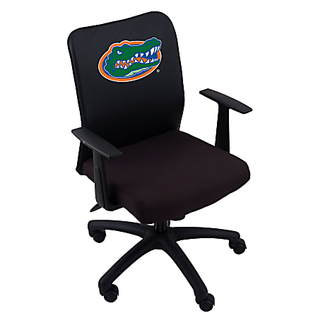 Boss Mesh Task Chair With Arms, 36 1/2-40"H x 25"W x 26 1/2"D, University Of Florida