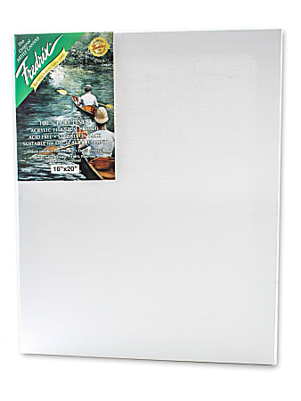 Fredrix Pro Belgian Linen Pre-Stretched Canvas 16 in. x 20 in. Each