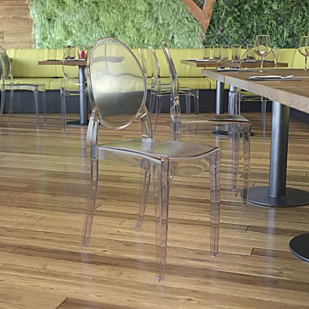 Flash furniture ghost chair hot sale