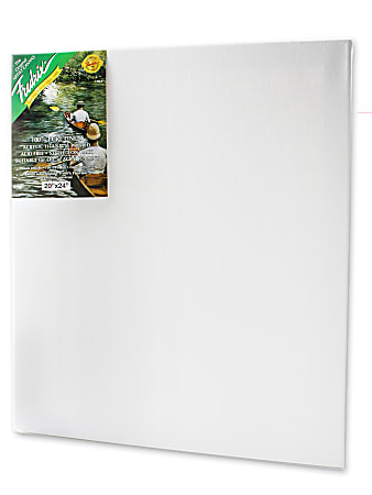Fredrix Pro Belgian Pre-Stretched Linen Canvas, 20" x 24" x 7/8"