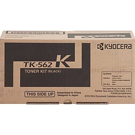 Kyocera TK-562K Original Toner Cartridge - Laser - 12000 Pages - Black - 1 Each