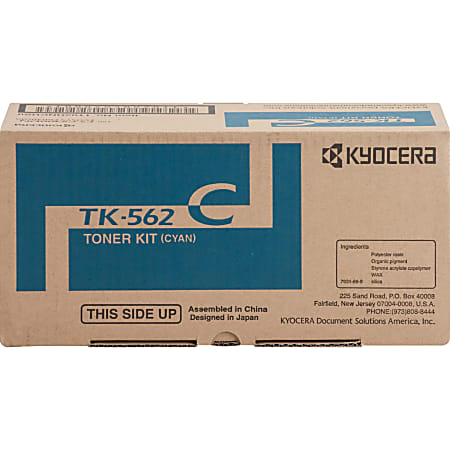 Kyocera Original Toner Cartridge - Laser - 10000 Pages - Cyan - 1 Each