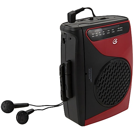 Appareil Rétro Cassettes Lecteur Cassette Portable + Radio AM/FM