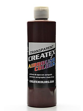 Createx Airbrush Colors, Transparent, 16 Oz, Light Brown