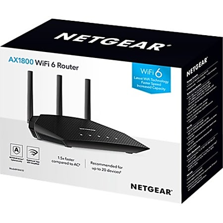 NETGEAR Wi-Fi 6 ルーター AX1800 RAX20 Amazon.com: NETGEAR 4-Stream AX1800 WiFi 6 Router (RAX20-100NAS