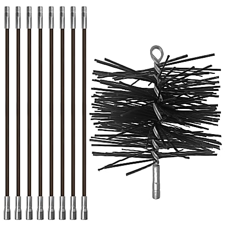 Chromex Chimney Cleaning Kit, 24’
