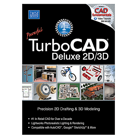 TurboCAD® Deluxe 17, Disc