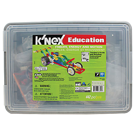 K'NEX® Education Forces, Energy And Motion Set, Grades 5-8