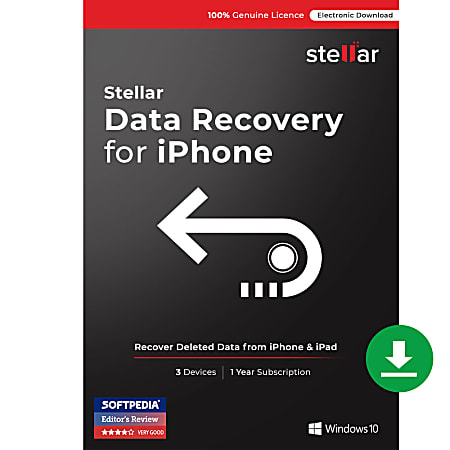 Stellar Data Recovery For, iPhone Windows®