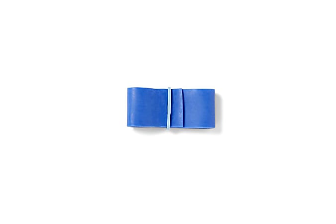 Medline Non-Latex Tourniquets, Folded And Banded, 1", Blue, Pack Of 250