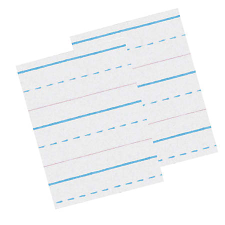 Pacon® Zaner-Bloser Sulphite Handwriting Paper, 10-1/2" x