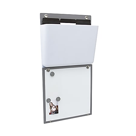 DIG28511 Mesh Magazine File Holder Silver