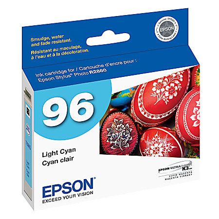 Epson® 96 UltraChrome™ K3 Light Cyan Ink Cartridge, T096520