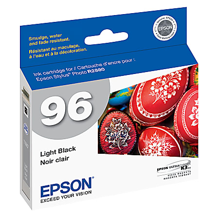 Epson® 96 UltraChrome™ K3 Light Black Ink Cartridge, T096720