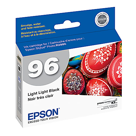 Epson® 96 UltraChrome™ K3 Light Black Ink Cartridge, T096920