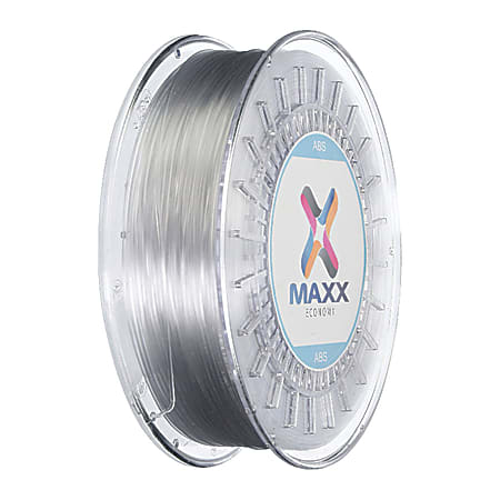 Leapfrog MAXX PRO A-13-015 Clear/Gray ABS Extra Tough Filament, 1.75 mm