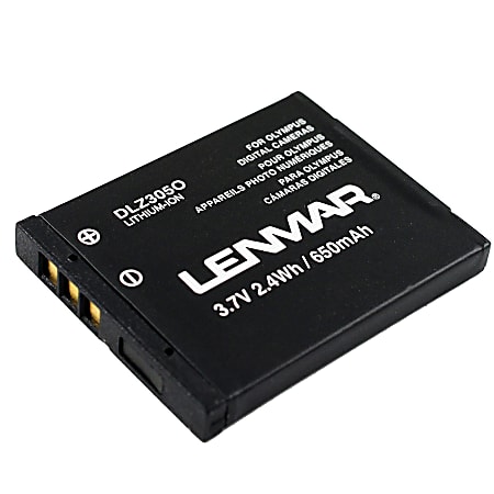 Lenmar® DLZ305O Lithium-Ion Camera Battery, 3.7 Volts, 650 mAh Capacity