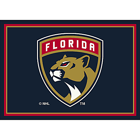 Imperial NHL Spirit Rug, 4' x 6', Florida Panthers