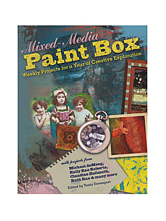 North Light Mixed Media Paint Box Art Activity Book