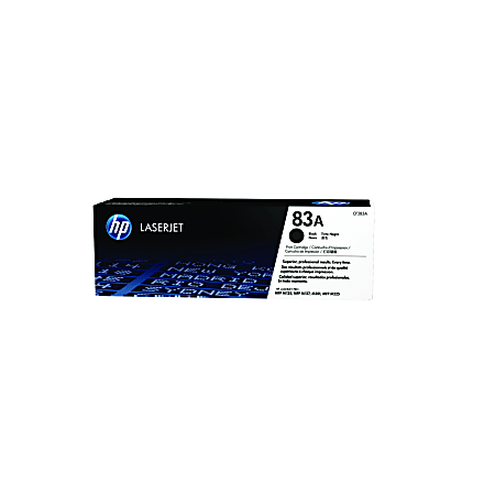 HP 83A Black Toner Cartridge CF283A - Office Depot