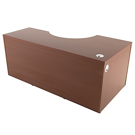 Ameriwood™ Savannah Collection Right Corner Desk, 29"H x 71 1/2"W x 36"D, Savannah Cherry