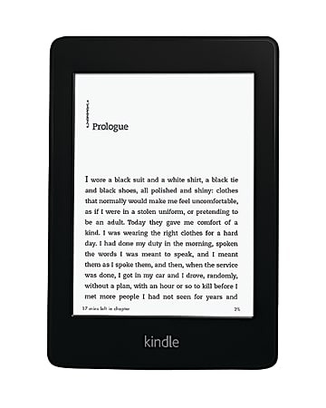 Amazon Kindle Paperwhite Wi-Fi eReader, 6" Screen, 2GB Storage, Black