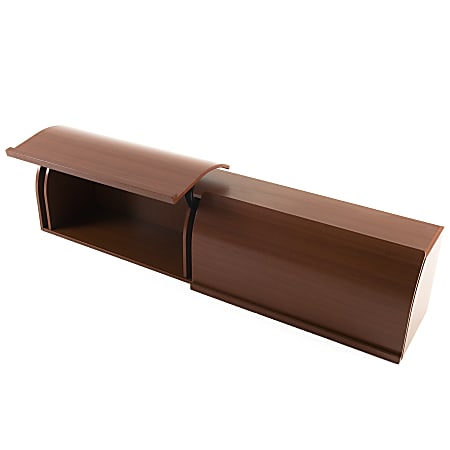 Ameriwood™ Savannah Collection Hutch Top, 16 5/8"H x 71 1/2"W x 15"D, Savannah Cherry