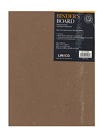 Lineco Binder&#x27;s Boards, 15&quot; x 20 1/2&quot;, Pack