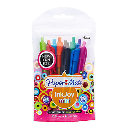 Paper Mate InkJoy 100RT Retractable Ballpoint Pens, Medium Point