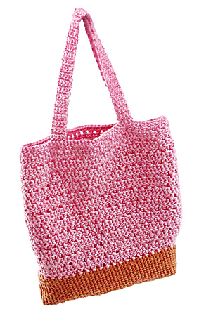 Office Depot® Crochet Tote Kit, Pink