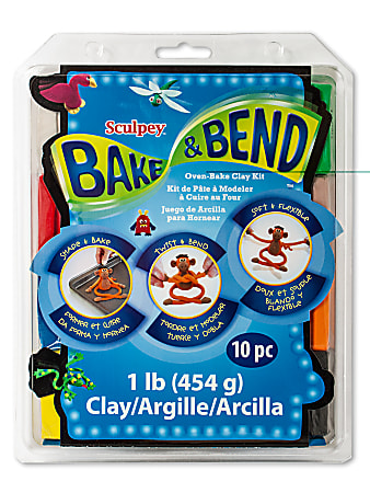 Sculpey Oven-Bake Clay Kit Bake & Bend