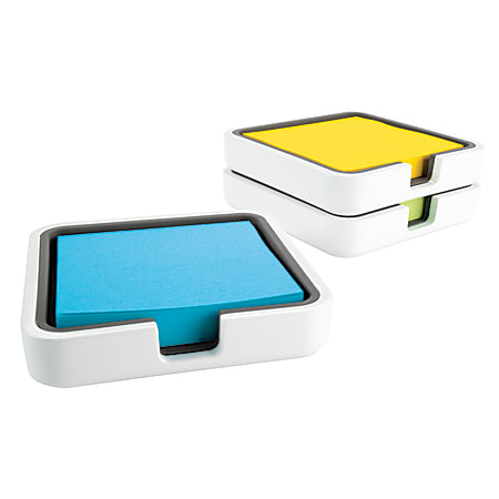 Ceramic Sticky Note Holder, 3 X 3 Sticky Note Dispenser, Notepad - View #6
