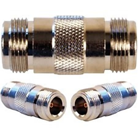 WilsonPro N-Female / N-Female Barrel Connector - 1 x N-Type Female Antenna - 1 x N-Type Female Antenna