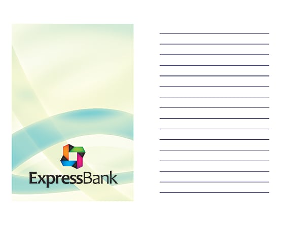 Notepad With Full Color Custom Cover, 48 Sheets