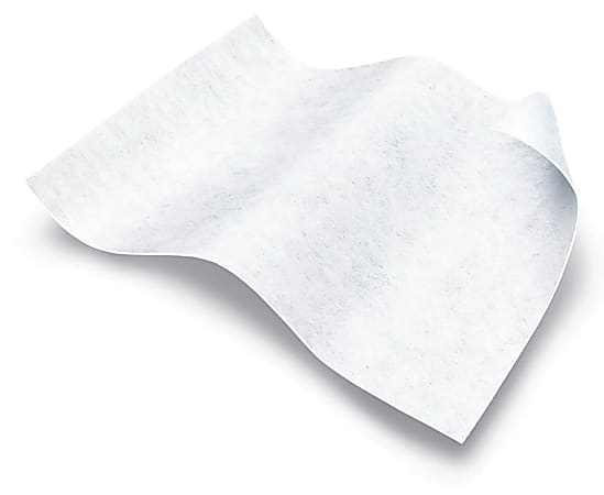 Medline Ultra-Soft Dry Wipes, 10 x 13", White,